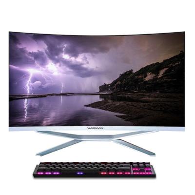 China US Stecker Typ 24 Zoll 27 Zoll All-in-One-Game-Computer PC i7 8 GB RAM Barebone AIO PC zu verkaufen