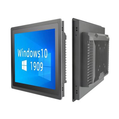 China J1900 CPU de 17 pulgadas en una pantalla táctil industrial PC con sistema operativo Wind10 y clasificación IP65 en venta