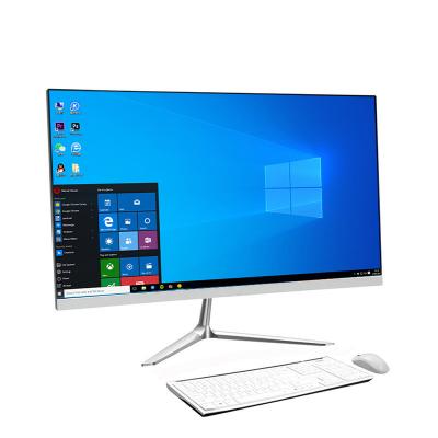 China 19 inch 23,6 inch core i3 RAM 4G SSD128G Monoblock Desktop All In One PC met USB-poort Te koop