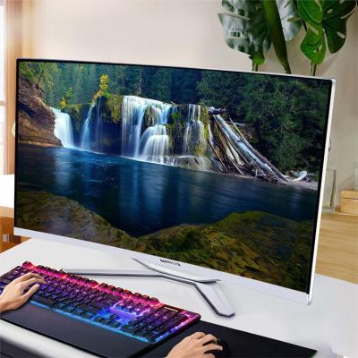 China Super dünn schlanker Desktop-LED-LCD-Bildschirm 32' Full HD mit Lautsprecher zu verkaufen