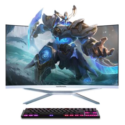 China HOT-SELLING Gaming-Desktop-Computer 32 Zoll in einem PC gekrümmter Bildschirm alles in einem PC I7-13TH MULTI-Touch-Computer zu verkaufen