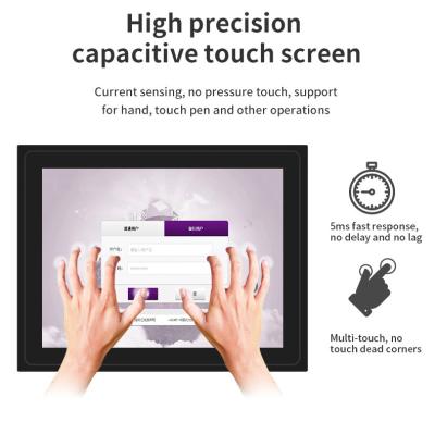 China 15 Zoll Touchscreen Panel IP65 Intel eingebetteter PC mit 1024*768 Auflösung Mini-Industrial Tablet PC zu verkaufen