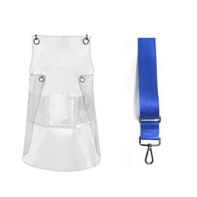 China Modern Simplicity Fashion, Clear Size, Transparent, Customized, Waterproof, Women's Kitchen, Hair Salon, Washable TPU, Adult Apron for sale