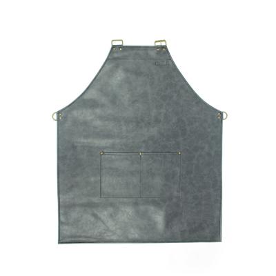 China 100% eco-friendly super fiber waterproof aprons with customized logo for men's work wear, kitchen apron, home craft apron for sale