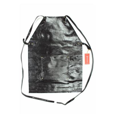 China 100% Eco-friendly Customized Leather Artist Apron Art Work Leather Aprons for sale