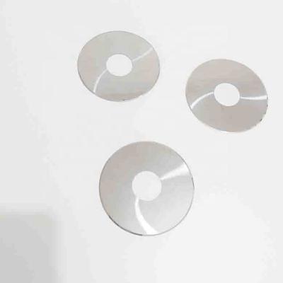 China Factory Straw Slitting Machine Parts Round Tungsten Carbide Paper Circular Blade for Paper Straw for sale