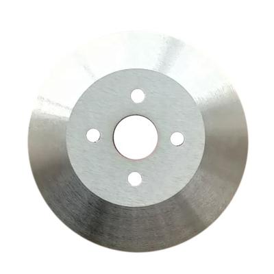 China Factory Cloth Cutting Large Round Blade Bundle Cutting Tape Fabric Round Knife Paper Cutting Tube Strip Slitting Slitter Round Blade for sale