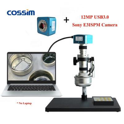 China HD Electronic Industrial Monocular 3D Digital Stereo Microscope For Industry DTE-5 + E3ISPM for sale