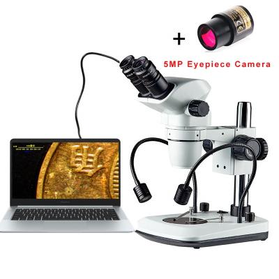 China BZ6745 Education 3.4X-270X Series Binocular Zoom Microscope Trinocular Stereo Microscope For Phone Repair for sale