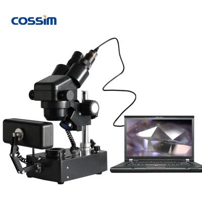 China Identified VGM400 Trinocular Jewelry Microscope Outdoor Binocular Jewelery and Gemology Microscopes for sale