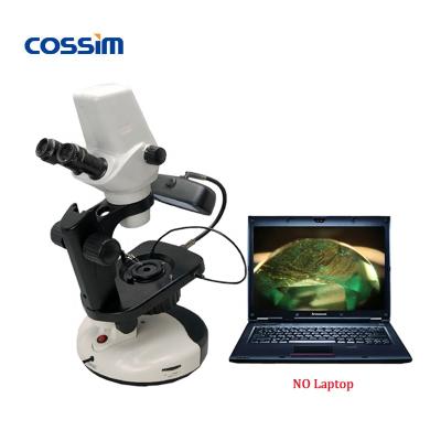 China Jewelry Identification & VGM710 Trinocular Apprasial Jewelry Gemological Stereo Microscope with Built-in 3MP HD CMOS Camera for sale