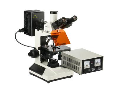 China Scientific Research VMF20A Trinocualr 100W/DC Mercury Lamp Reflected Fluorescence Microscope for sale