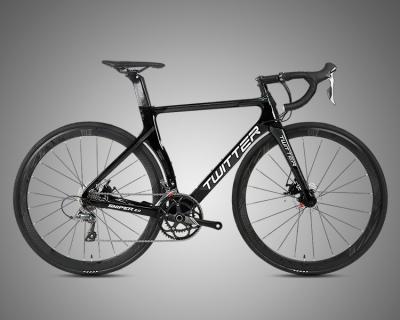 China Wholesale Carbon Fiber TWITTER SNIPER2.0 R7000 Carbon Road Bike Disc Brake With 22 Speed for sale