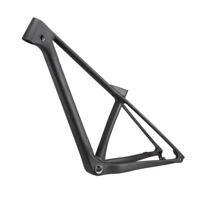 China High Quality Mountain Bikes T800 Carbon 142/148x12mm Through Axle Mountain Bike Frame BSA 29er Hardtail MTB Frame for sale