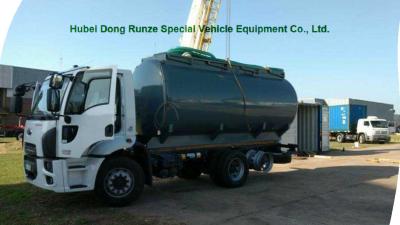 China Hydrochloric Acid transport Chemical Tanker Truck 15000L ~16000L Capacity for sale