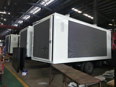 China LED Billboard Truck Box Boby Customizing  With Led Screen Truck Box For Outdoor Truck   LED Display Advertising for sale