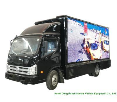 China Outdoor Mobile LED Billboard Truck , Vehicle Mounted LED Screen For Advertising for sale