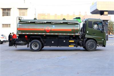 China 12000L -15000L Antrieb Benzintank-LKW-Straßen-Brennstoffaufnahme-LKW Dongfeng-Fahrgestelle-4x2 zu verkaufen