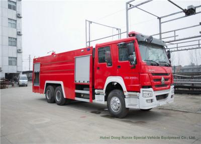 Cina Camion dei vigili del fuoco resistente di salvataggio di Howo con il tipo del combustibile diesel delle attrezzature di estinzione di incendio in vendita