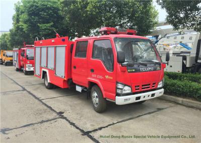 China Wasser-Behälter-Feuerbekämpfungs-LKW ISUZUS NKR 600P mit Feuerlöschpumpe 3000Liters zu verkaufen