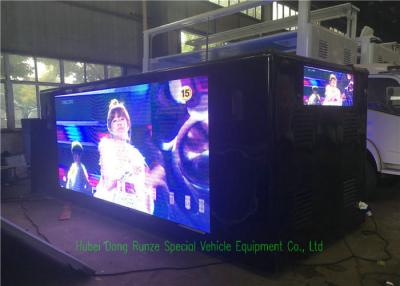 China Waterproof LED Lighted Box LED Video Display Screen For Mobile LED Truck for sale