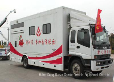 Cina Veicolo mobile dell'esame fisico dell'ospedale di ISUZU per donazione di sangue medica in vendita