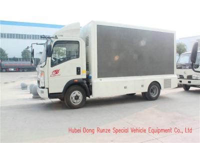 Cina Camion del tabellone per le affissioni di HOWO Digital LED, camion mobile dello schermo del LED per annunciare in vendita