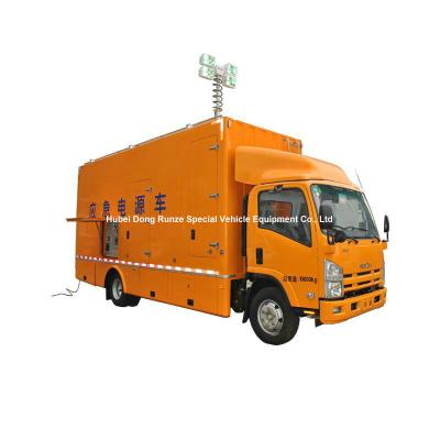 China  Mobiler Generator-LKW ISUZUS für Notstromversorgung 200kw 50hz 3 Einheit der Phasen-220V zu verkaufen