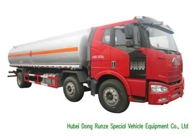 China Do caminhão de tanque líquido de FAW 18000L caminhões de entrega/combustível diesel com distribuidor à venda