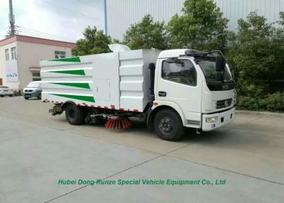 China Mülleimer-Straßen-Kehrmaschine-LKW DFAC 5000L für Straßen-Reinigung mit 2cbm Waschwasser zu verkaufen