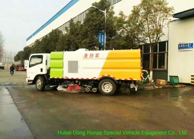 China De Straatwas van ISUZU EFL 700 en Vegervrachtwagen met het Water van de Borstelshoge druk Te koop