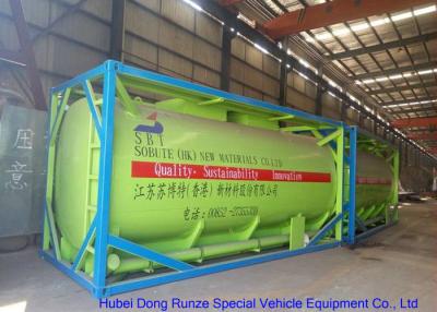 China Fluoboric Zure Container 20FT, de Bulkcontainer van de Vervoertank van ISO voor het Verschepen Te koop