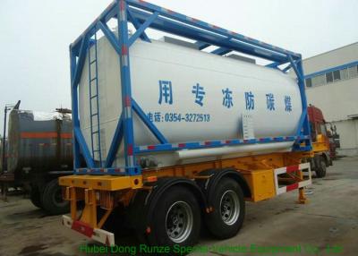 China Recipiente de grande resistência para o glicol de etileno, recipiente do tanque do ISO do líquido do volume do ISO à venda