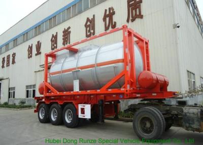 China 20FT Stoom die het Geïsoleerde Staal van Stanless van de Tankcontainer voor Geel Fosfor P4 verwarmt Te koop