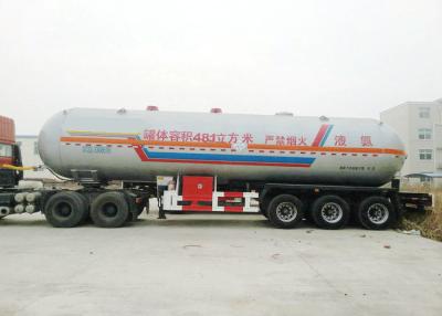 China De Semi Aanhangwagen van de triassentank voor Vloeibare de Ammoniakvervoer van 40000L- 48000L Te koop