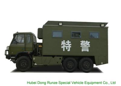 China Militärischer mobiler LKW der Küchen-6x6 nicht für den Straßenverkehr für die Armee/Kraft-Nahrung, die draußen kochen zu verkaufen