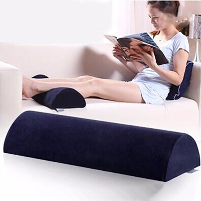 China Wholesales Customizable Anti-Apnea Memory Foam Foot Rest Pillow Ergonomic Design Non Slip Breathable Foot Support Cushion for sale