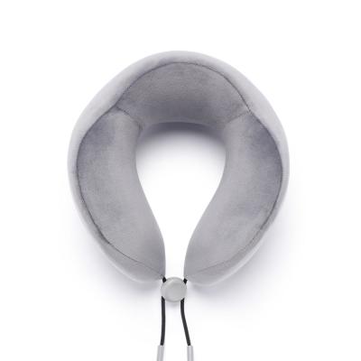 China Wholesale Neck Pillow Travel Memory Foam OEM Anti-Apnea Factory Factory Outdoor Neck Pillow with Carry Bag for sale