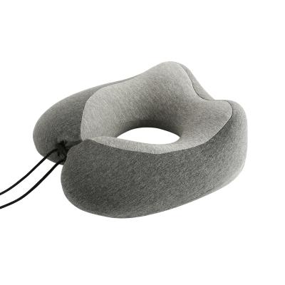 China Anti-Apnea Patent Design Memory Foam Travel Pillow U-Shape Neck Pillows for sale