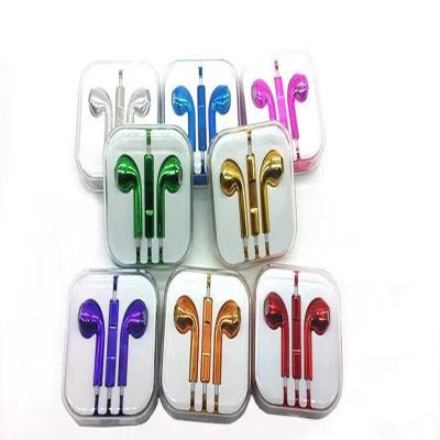 China Colorful 3.5mm Earbuds In Ear MP3 Wired Plastic Earbuds For Promotional Gifts Computer And Mobile Phone Earphone for sale