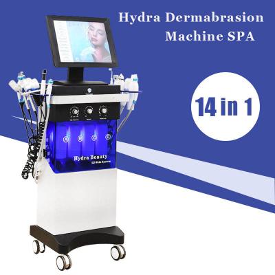 China Skin Tightening 2023 New Hydrafacials 14 in 1 Hydra Beauty Machine Aqua Peeling Skin Analysis Multi Functional Hydra Facial Equipment for sale