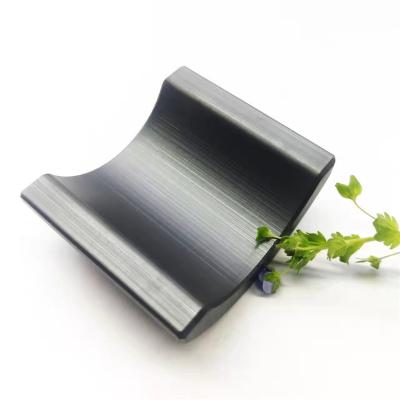 China Moto Flywheel Magnet Motor Magnet Tile Ferrite Magnet Tile Special Shaped Arc Production Hot Sell for sale