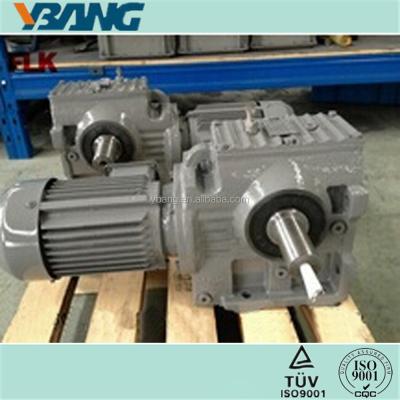 China HT250 K Series Industrial Helical Gearbox Bevel Gear For Concrete Mixers for sale