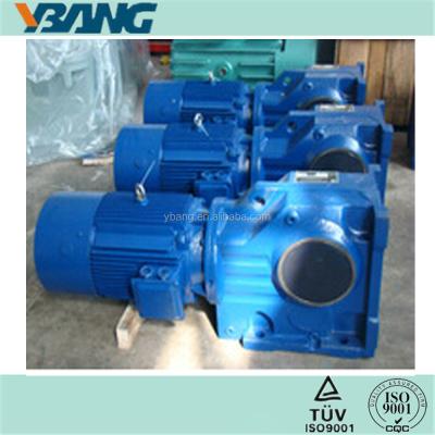 China HT250 KA57 Series Conveyor Belt Helical Bevel Gear Motor for sale