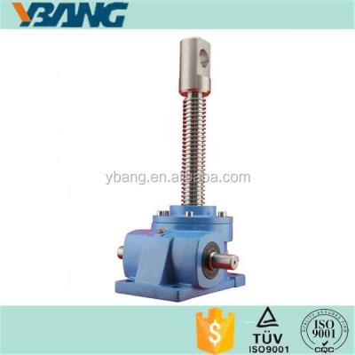 China Low Carbon High Alloy Steel Clevis Screw End Worm Gear Truck Transmission Floor Jack for sale