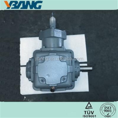 China T Series Right Angle Output Same Speed ​​RPM Spiral Bevel Gearbox YBT7 for sale