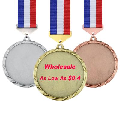 China Wholesale Europe and America LY Blank Medals Medal Factory Supply Sublimation Laser Engraved Name Engraving Gifts Design Blank Medals for sale