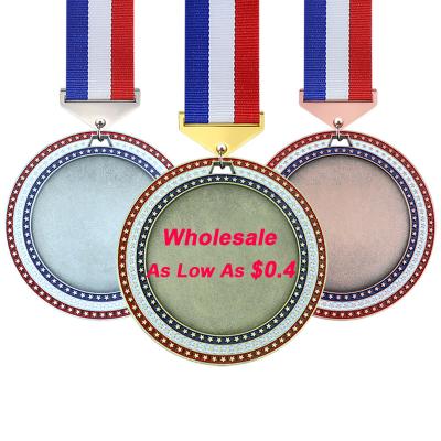 China Wholesale Custom Miraculous Event Creative Metal Stain Factory Supply Europe and America LY Blank Medals for sale