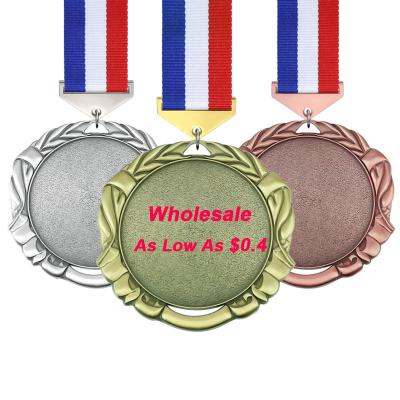 China Cheap Medaille Design Race Finisher Prize Medaille Sports Blank Medals Europe and America LY Blank Custom Metal Medaille for sale