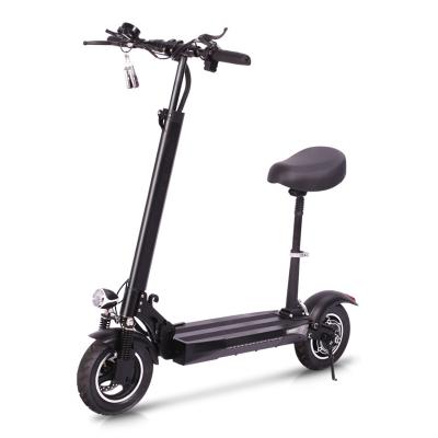 China Free Shipping 10 Inch Motor 800W 45KM Tire Chain 2 Wheel 15A Barrery 48V Adults Unisex Free Shipping Off Road Electric Scooter Eith Seat for sale